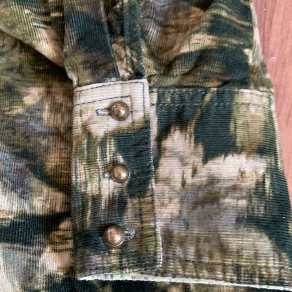 Pilcro Ruched Corduroy Shirt Dress - Picture 7 of 14